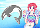 Dolphin Swimming Dress Up